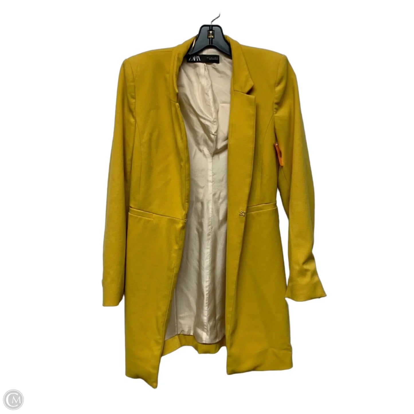 Blazer By Zara In Yellow, Size: S