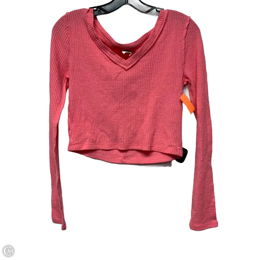 Top Long Sleeve By We The Free In Pink, Size: S