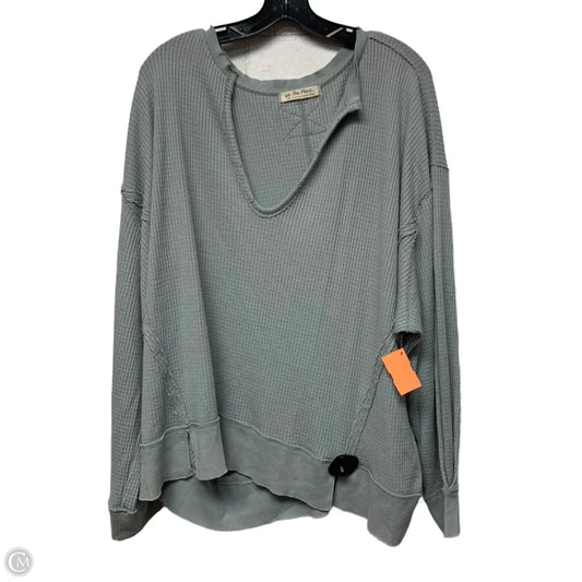 Top Long Sleeve By We The Free In Blue, Size: L
