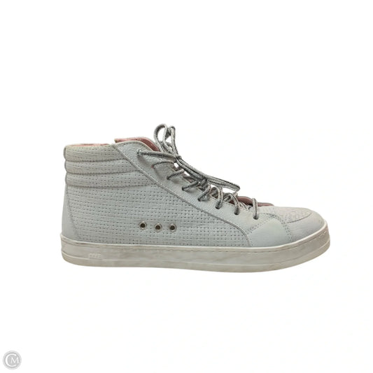 Shoes Sneakers By P448 In Grey & Pink, Size: 7.5