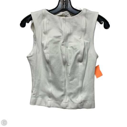 Top Sleeveless By Maeve In White, Size: S