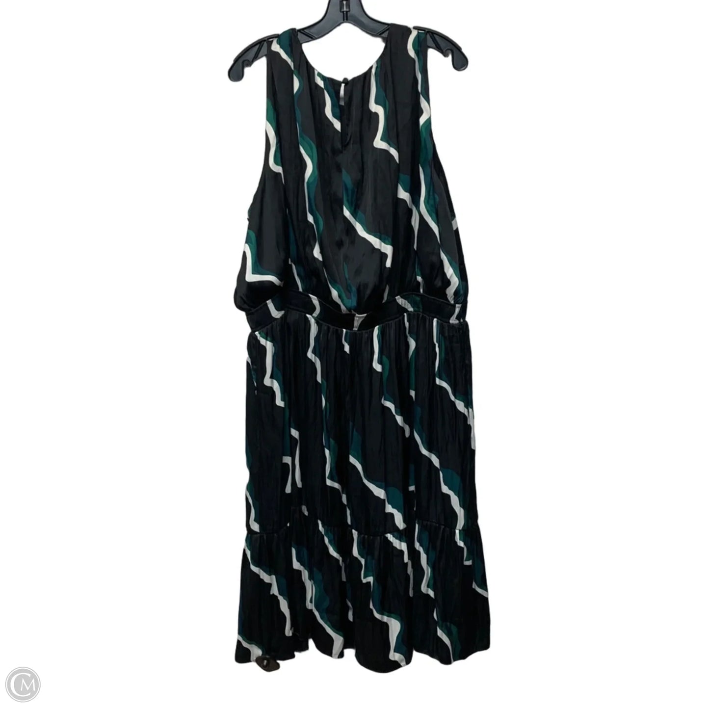 Dress Casual Midi By Lane Bryant In Black, Size: 3x