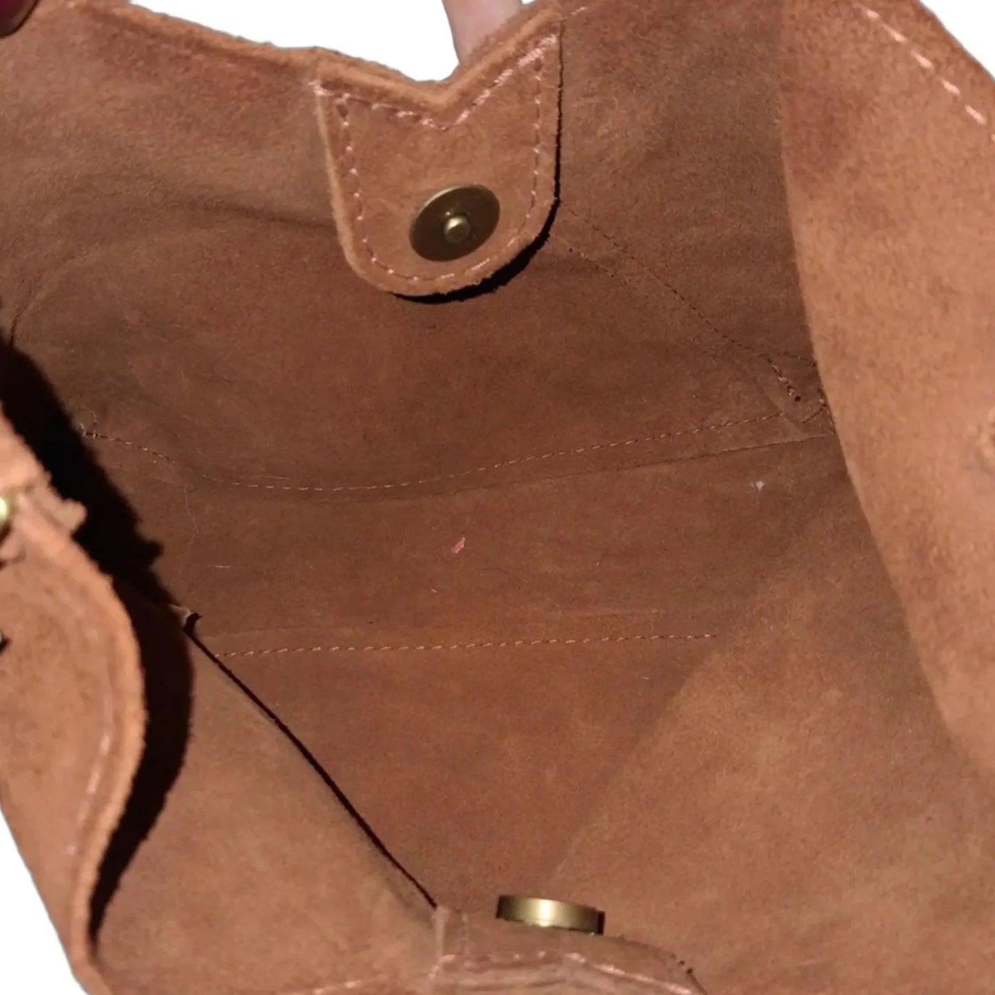Handbag Leather By Portland Leather, Size: Medium