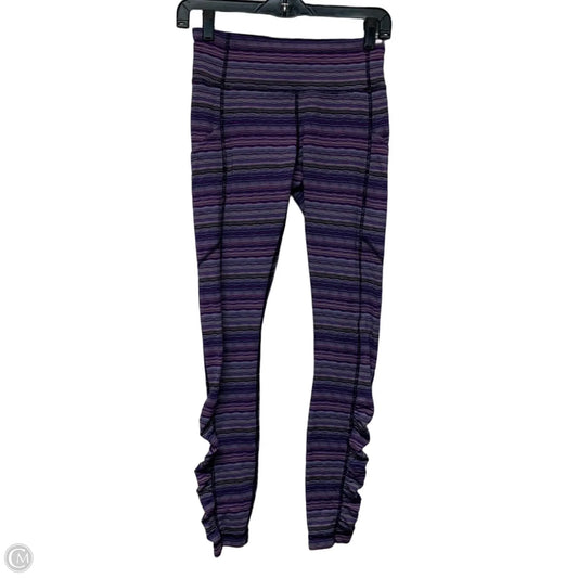 Athletic Leggings By Lululemon In Purple, Size: S
