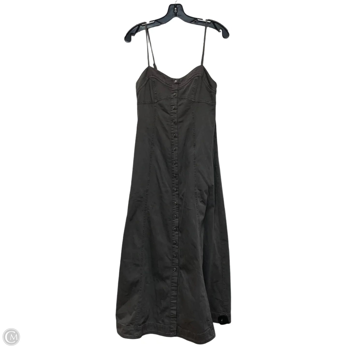 Dress Casual Maxi By Free People In Grey Denim, Size: Xs