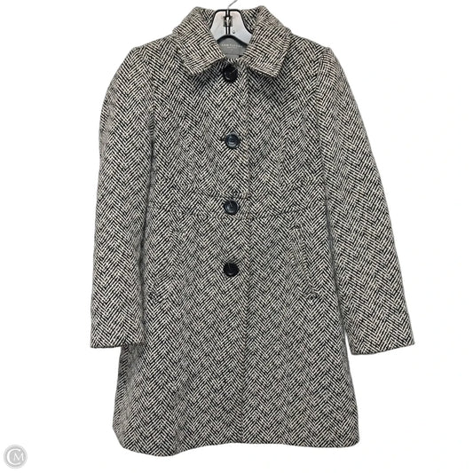 Coat Other By Ann Taylor In Black & Cream, Size: Xsp