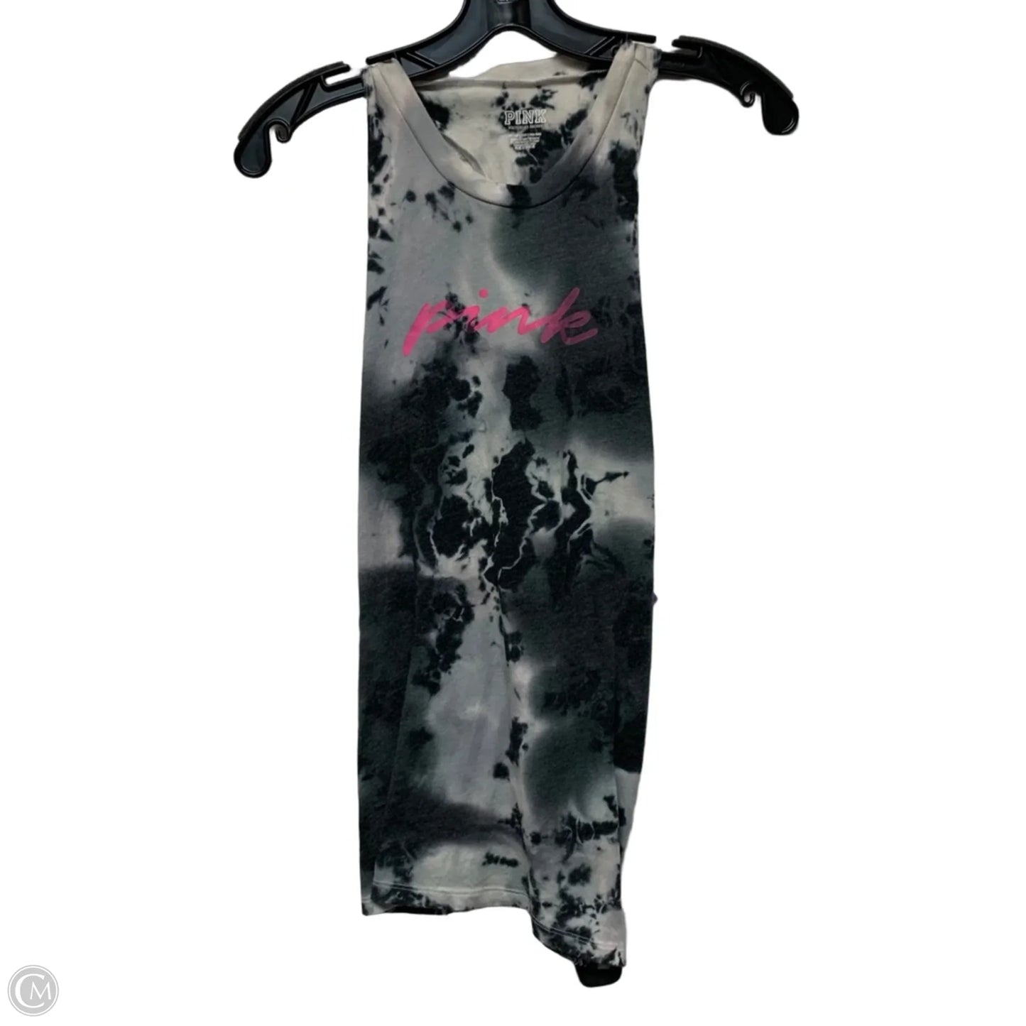 Top Sleeveless By Pink In Grey, Size: Xs