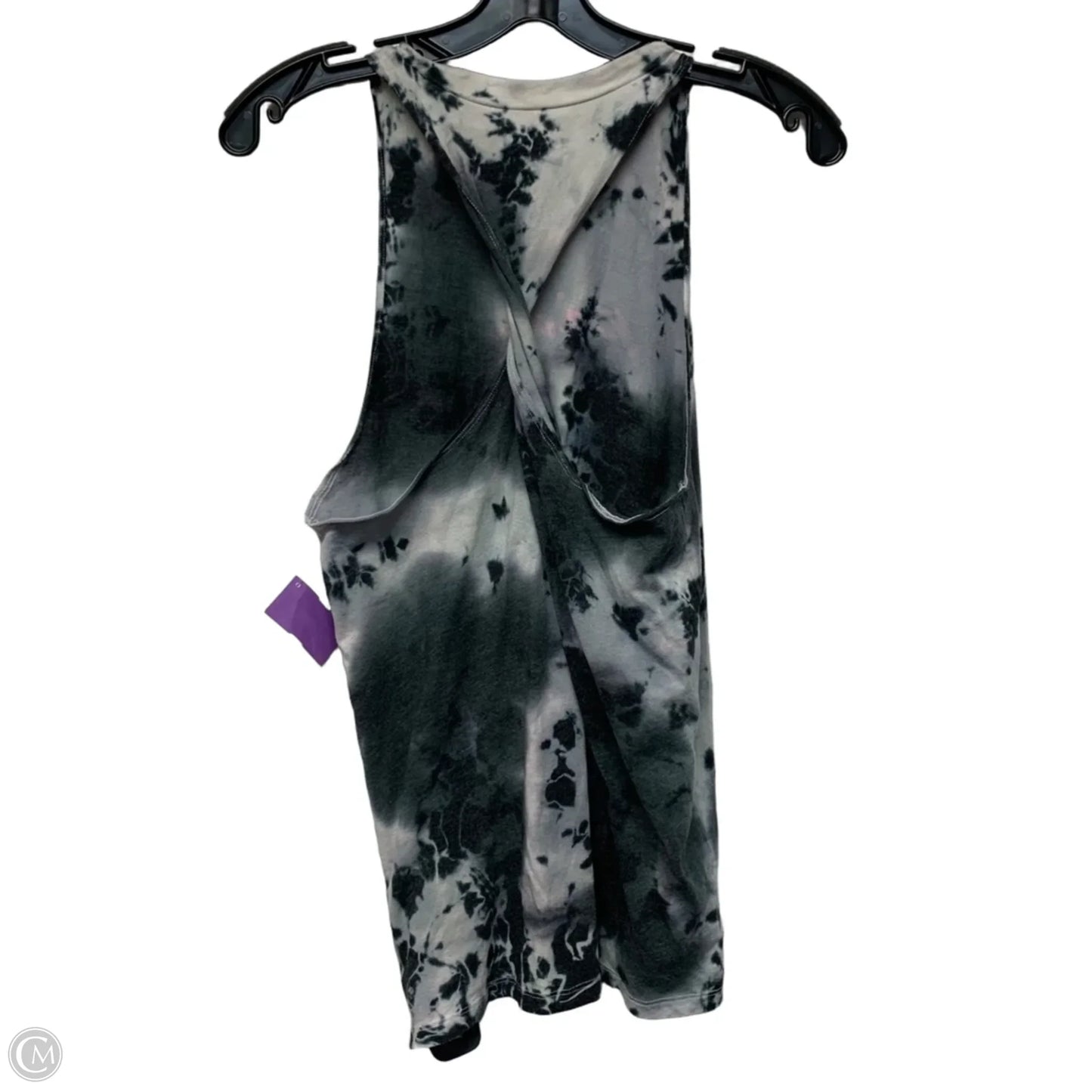 Top Sleeveless By Pink In Grey, Size: Xs