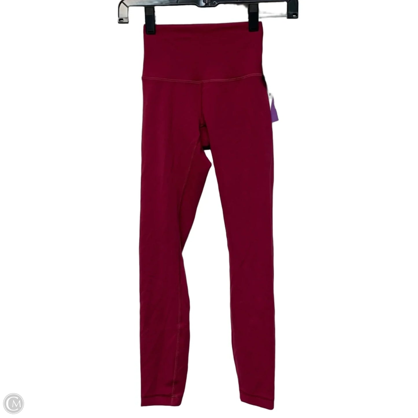 Athletic Leggings By Lululemon In Pink, Size: Xs