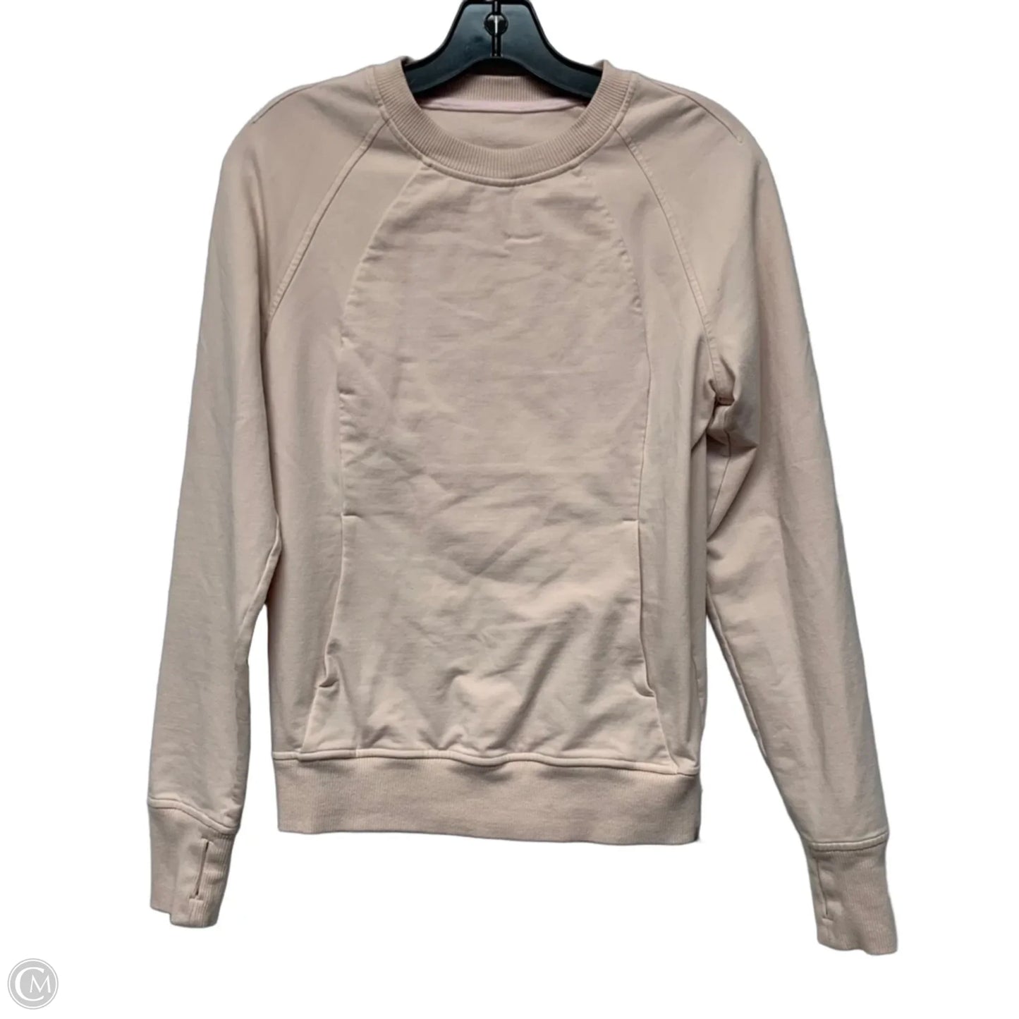 Athletic Sweatshirt Crewneck By Lululemon In Pink, Size: Xs