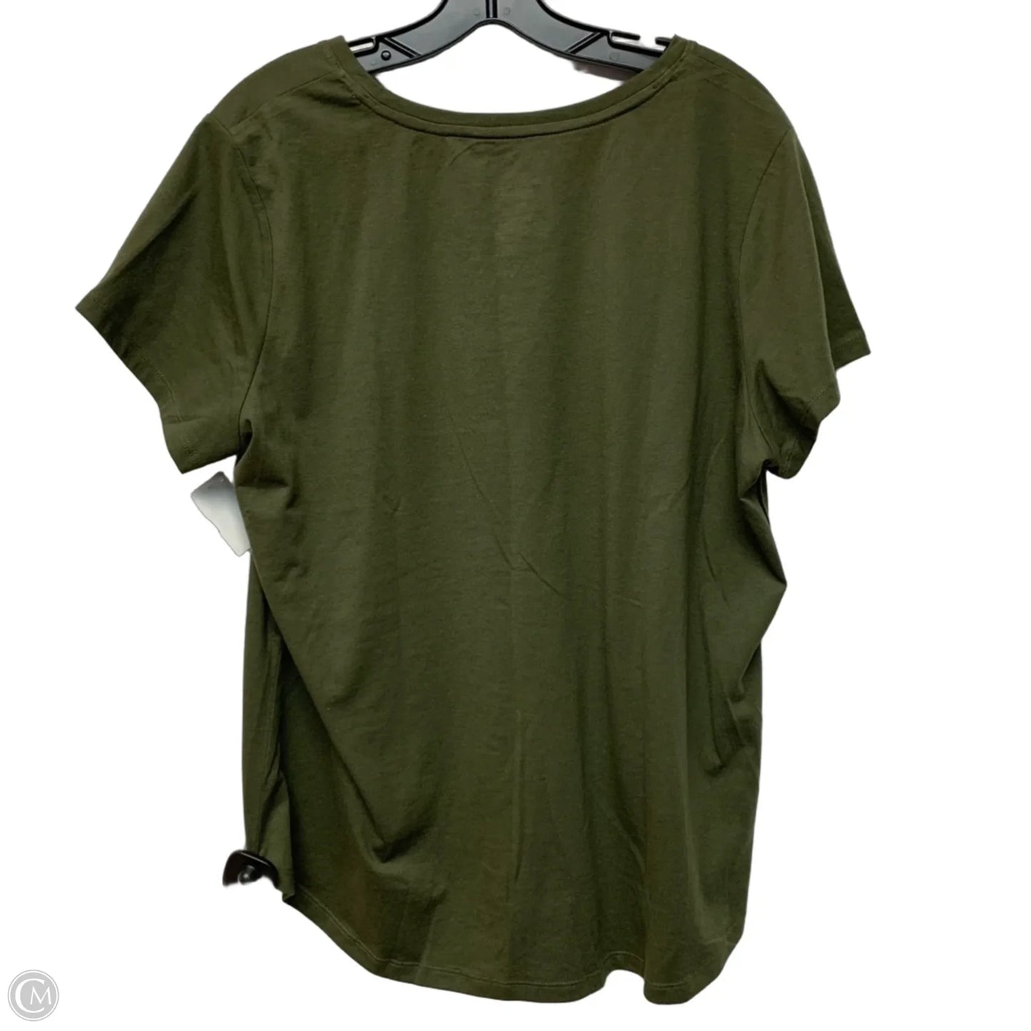 Top Short Sleeve By Sonoma In Green, Size: Xxl