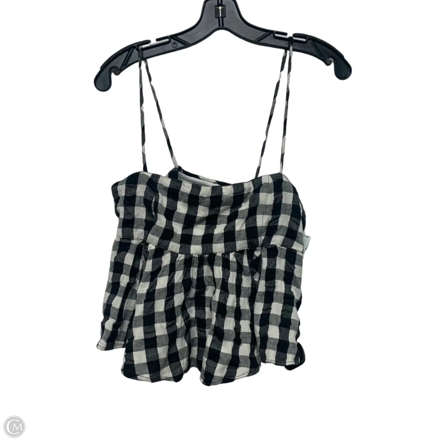 Top Sleeveless By Free People In Black & Cream, Size: S