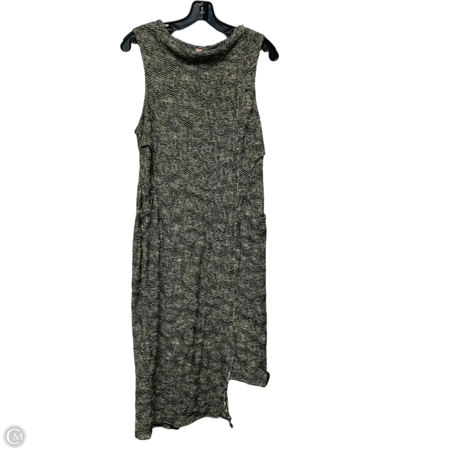 Dress Casual Midi By Free People In Grey, Size: L