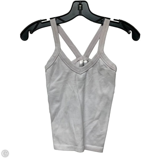 Top Sleeveless By Dynamic In White, Size: Osfm