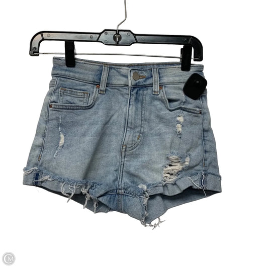 Shorts By H&m In Blue Denim, Size: 2