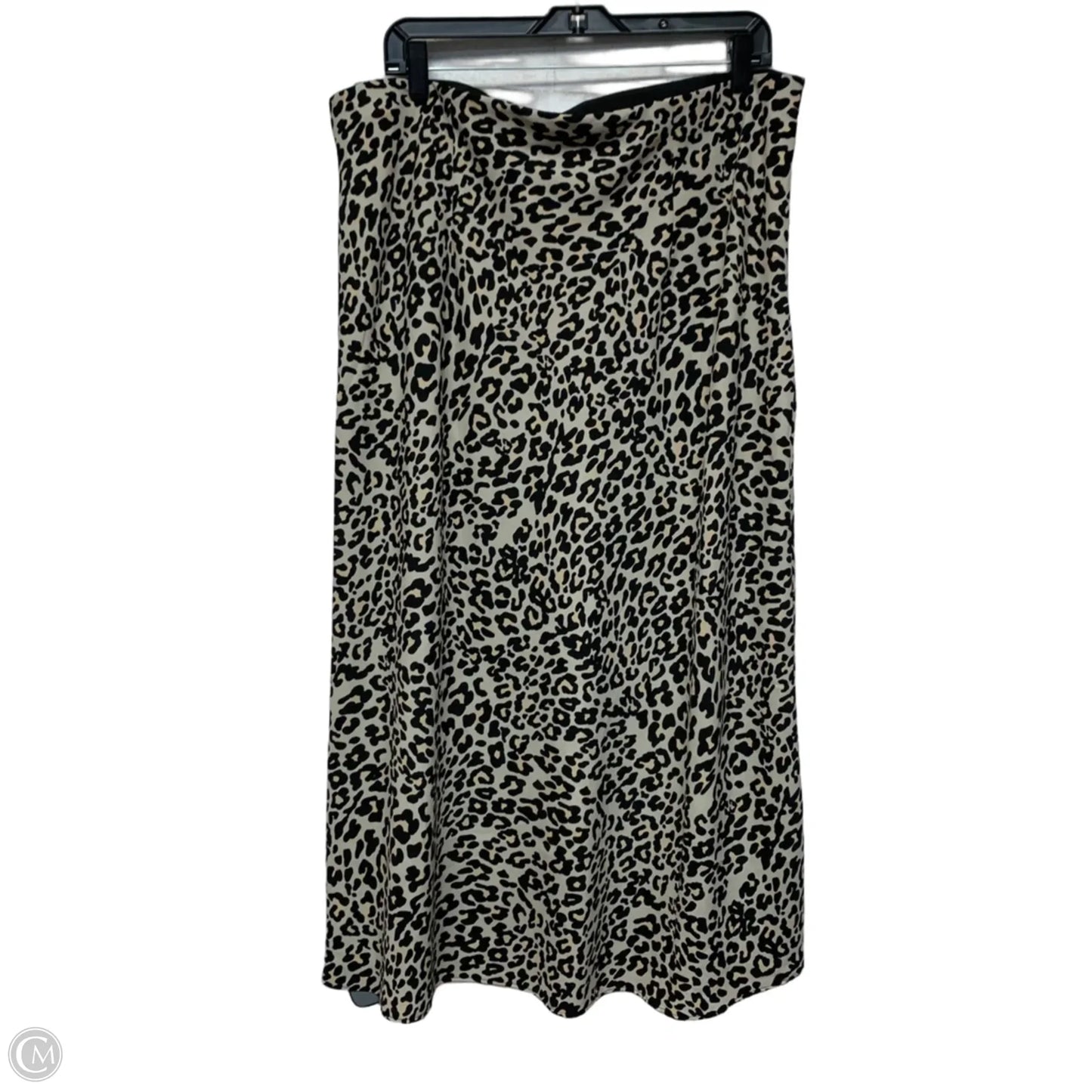 Skirt Maxi By Loft In Animal Print, Size: Xl