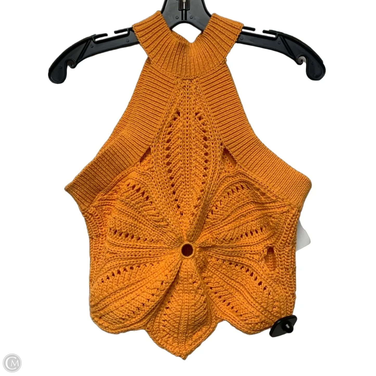 Top Sleeveless By Anthropologie In Orange, Size: S