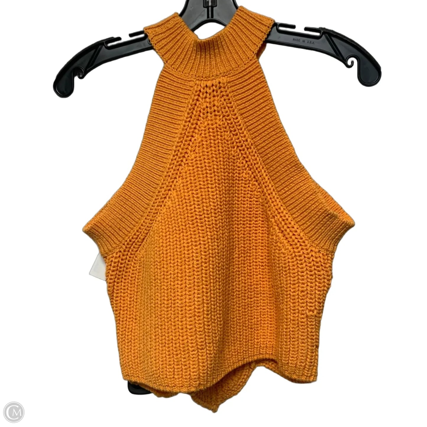 Top Sleeveless By Anthropologie In Orange, Size: S