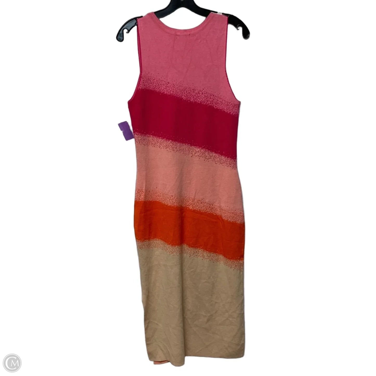 Dress Casual Midi By Cache In Pink, Size: S