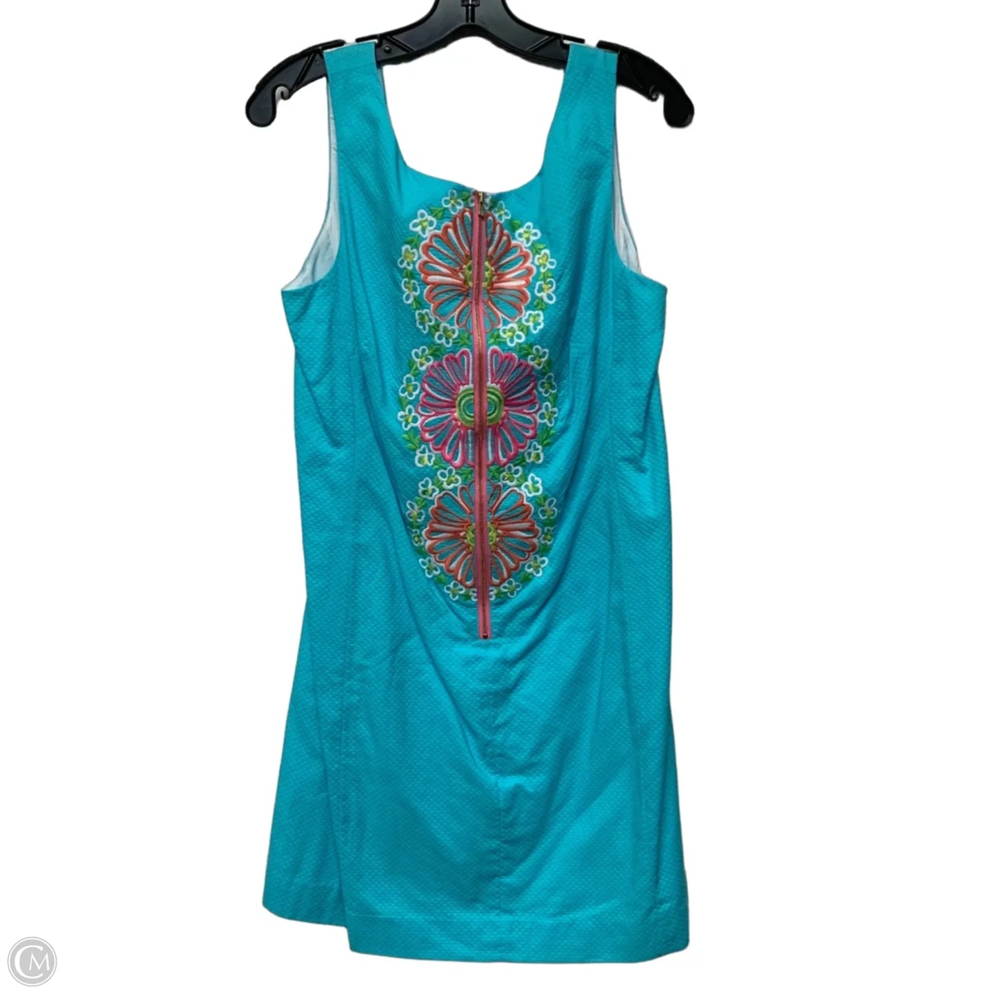 Dress Designer By Lilly Pulitzer In Blue & Pink, Size: M