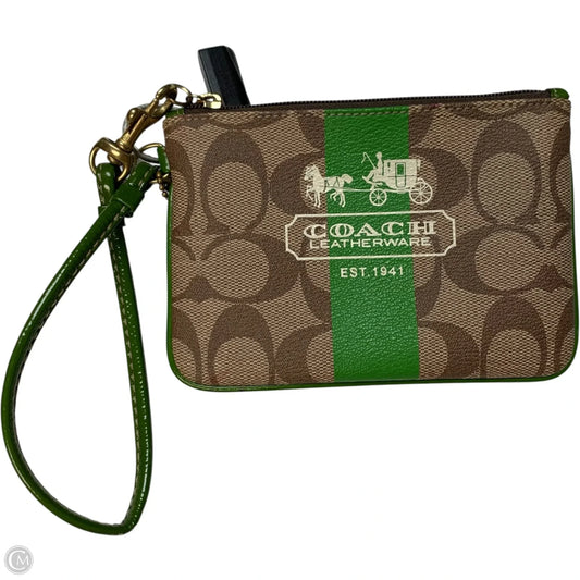 Wristlet Designer By Coach, Size: Small