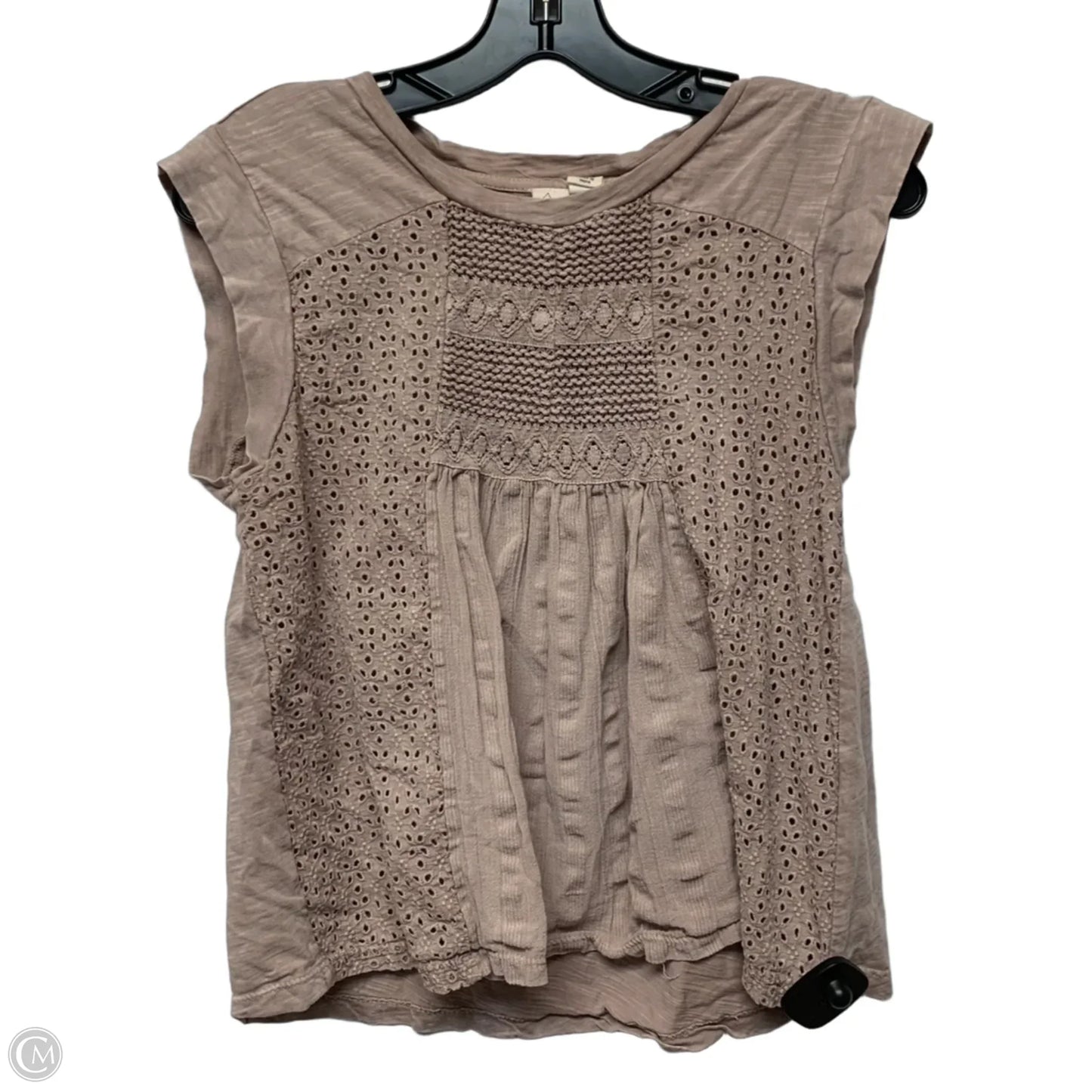 Top Sleeveless By Joie In Taupe, Size: M