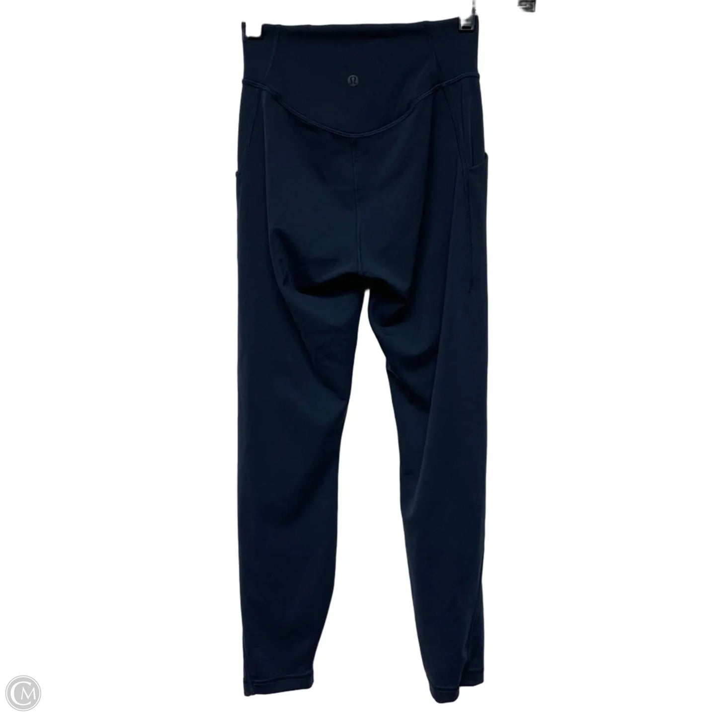 Athletic Leggings By Lululemon In Navy, Size: S