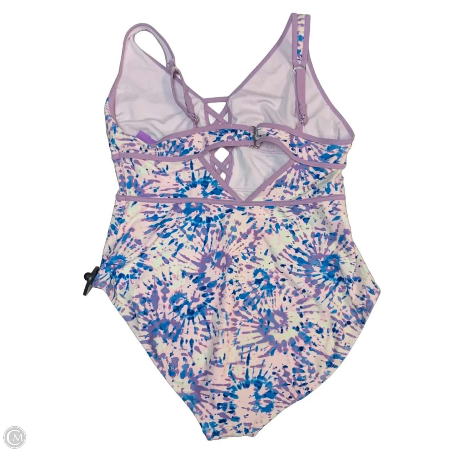 Swimsuit By Adore Me In Blue & Purple, Size: 2x