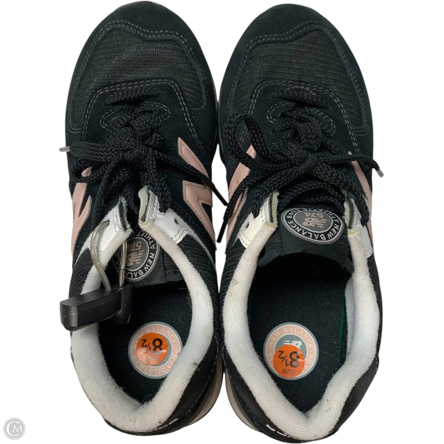 Shoes Athletic By New Balance In Black & Pink, Size: 8.5