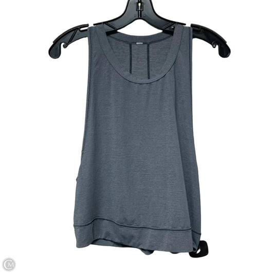 Athletic Tank Top By Lululemon In Blue, Size: M