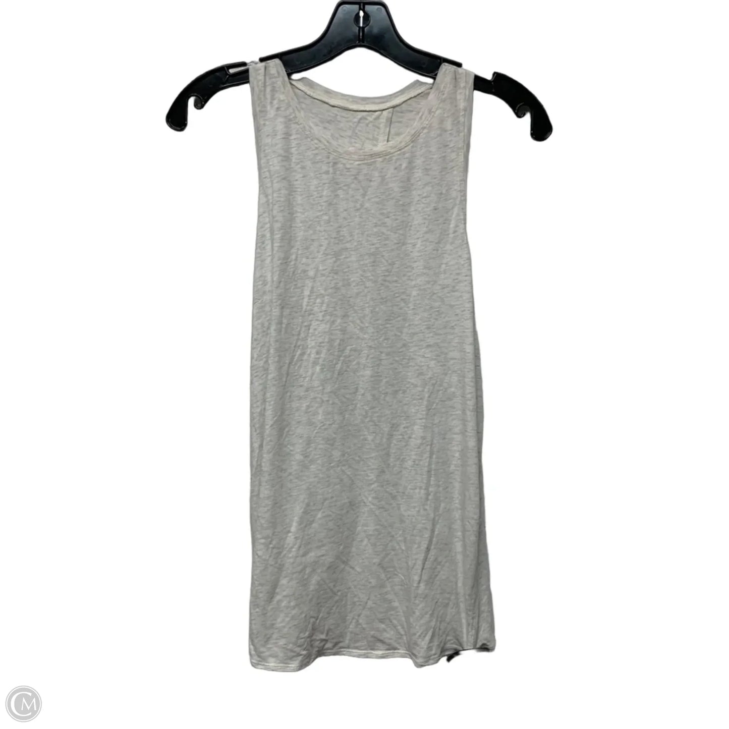 Athletic Tank Top By Lululemon In Grey, Size: M