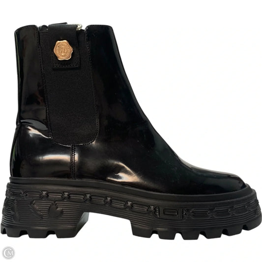Boots Designer By Karl Lagerfeld In Black, Size: 8.5