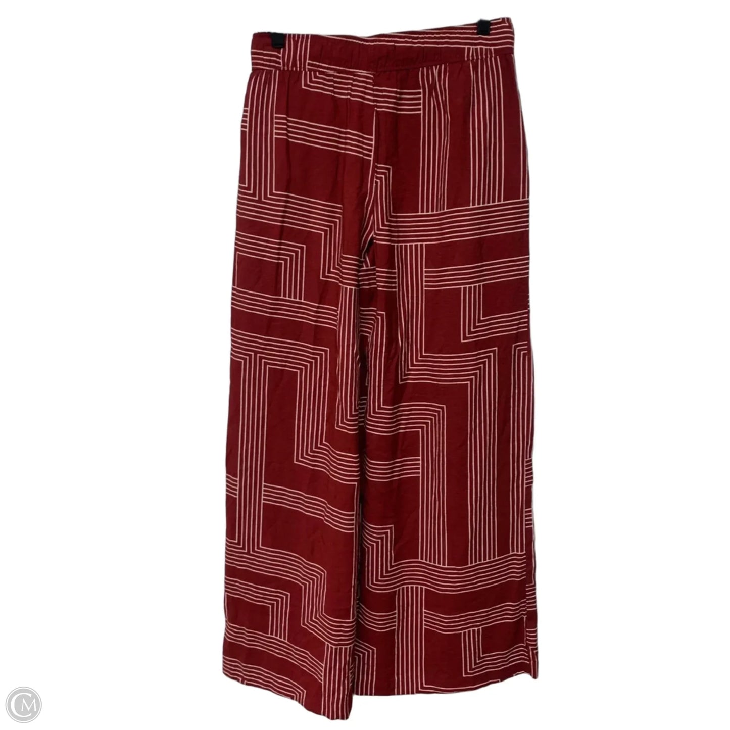 Pants Wide Leg By Haven + Blair In Red & White, Size: S