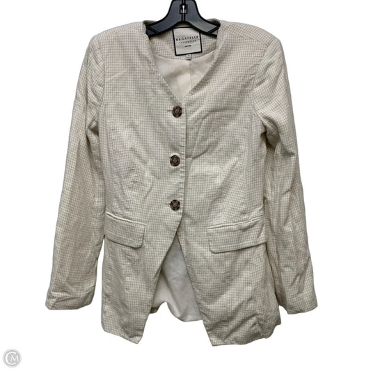 Blazer By Bagatelle In Cream, Size: Xs