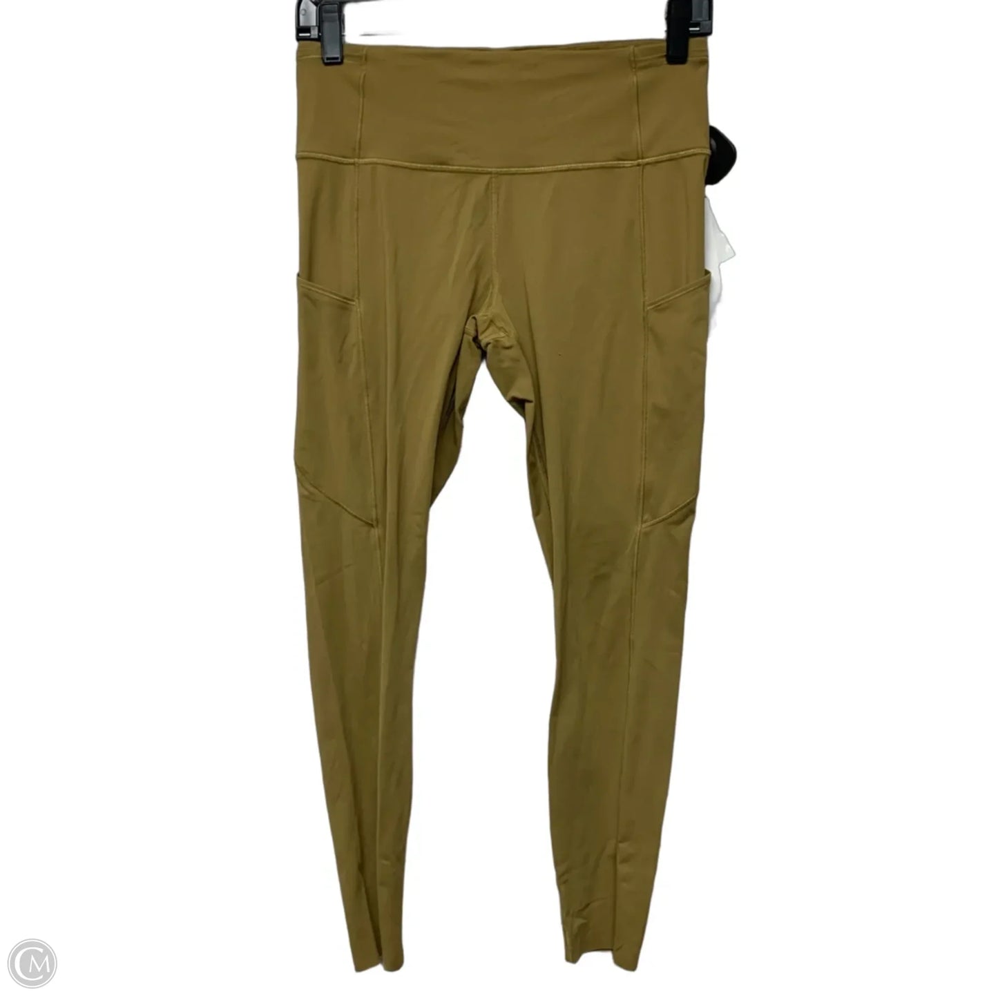 Athletic Leggings By Lululemon In Green, Size: M