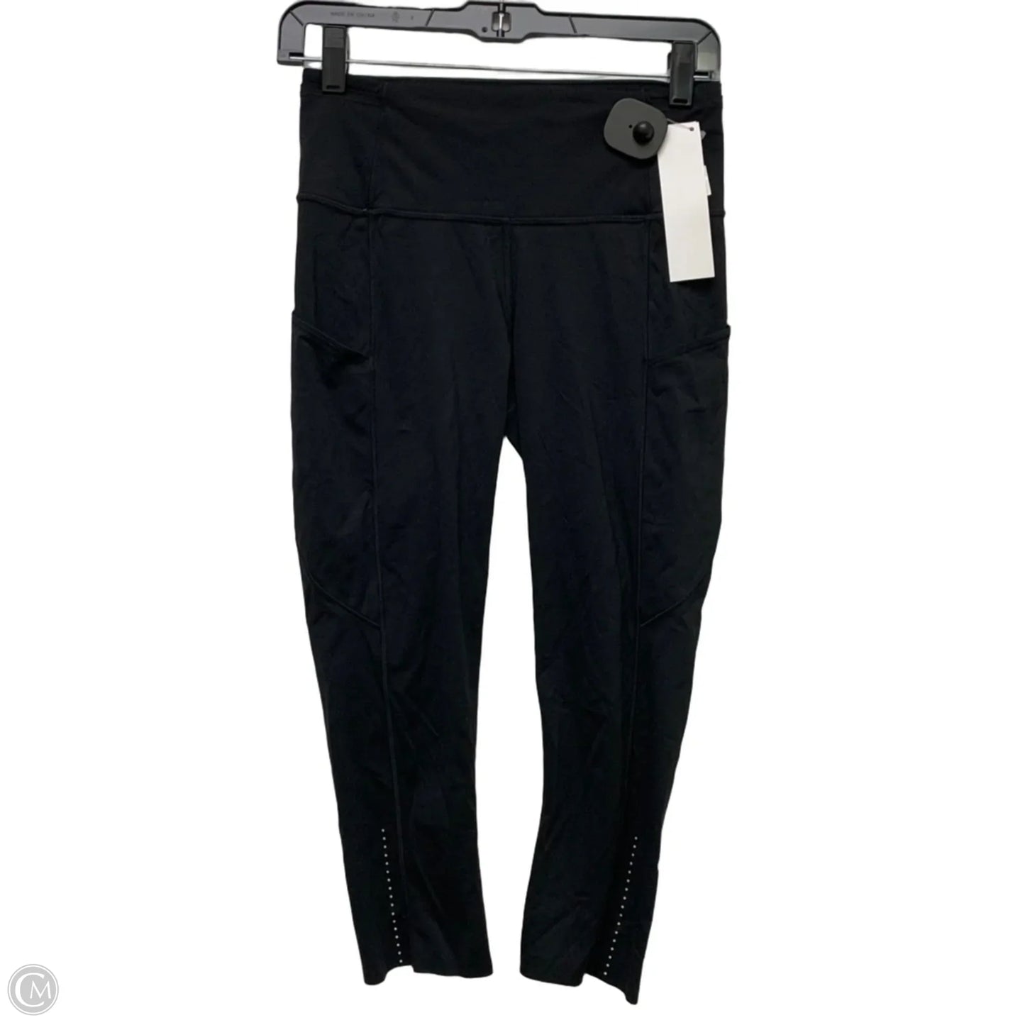 Athletic Leggings Capris By Lululemon In Black, Size: S