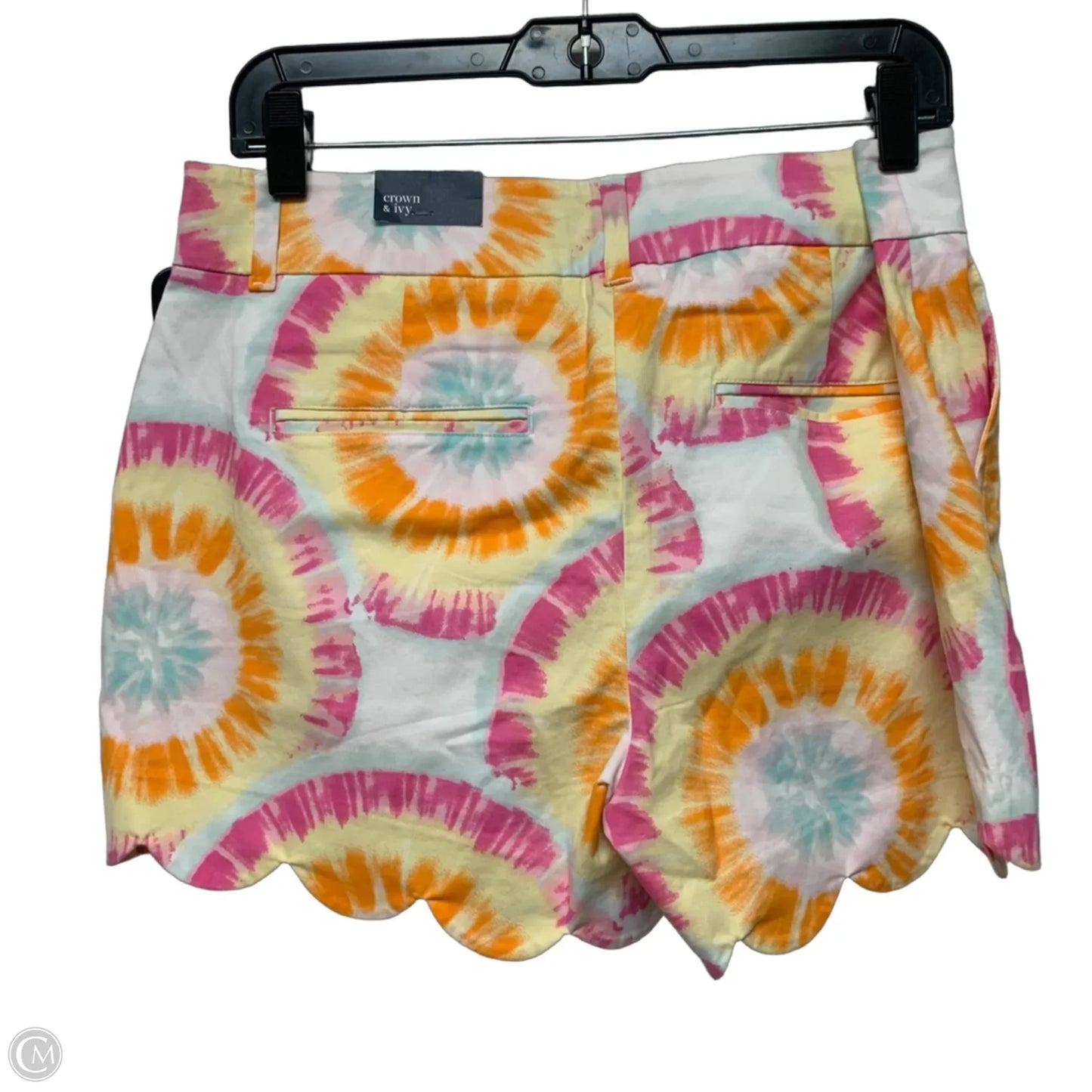 Shorts By Crown And Ivy In Tie Dye Print, Size: 6