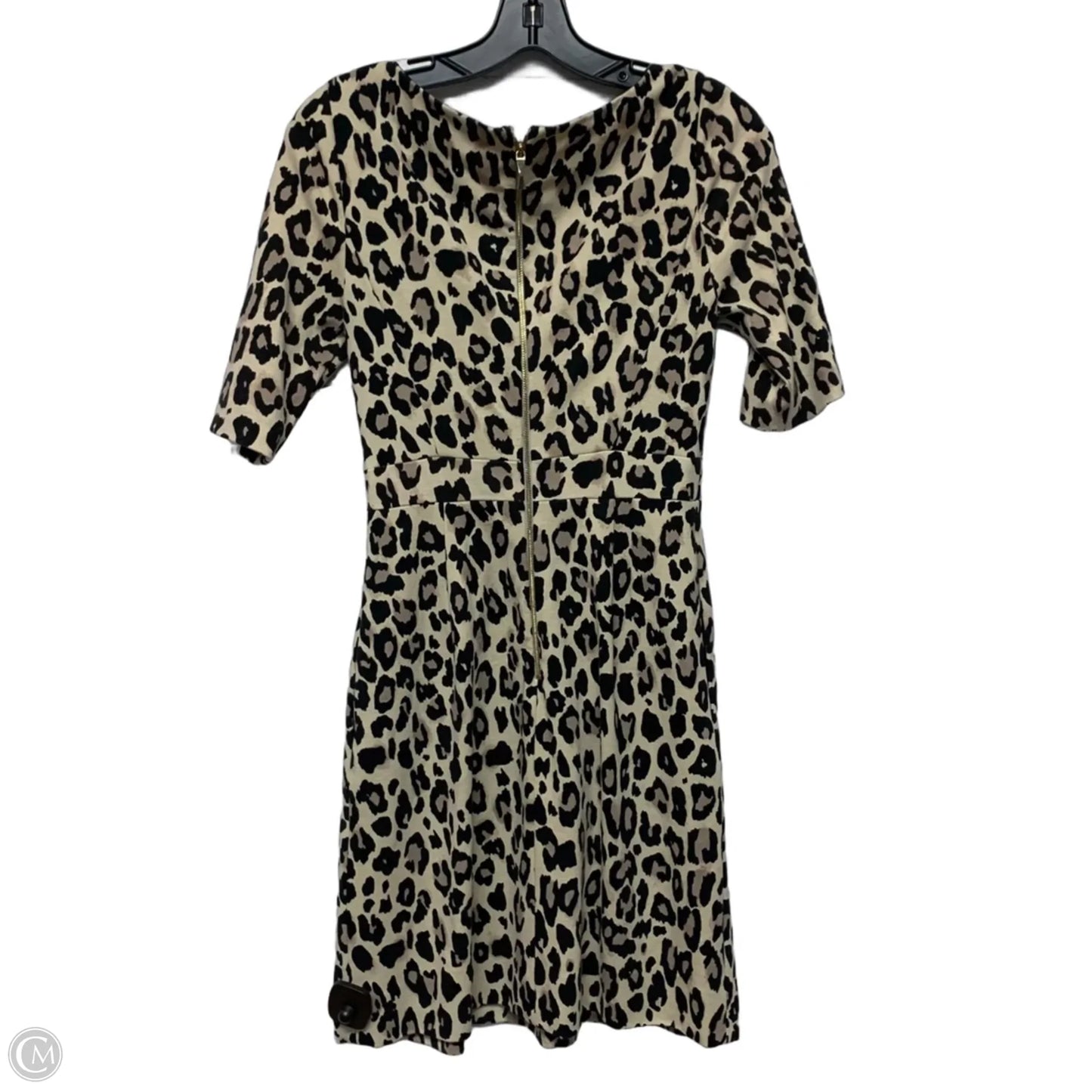 Dress Designer By Kate Spade In Animal Print, Size: S