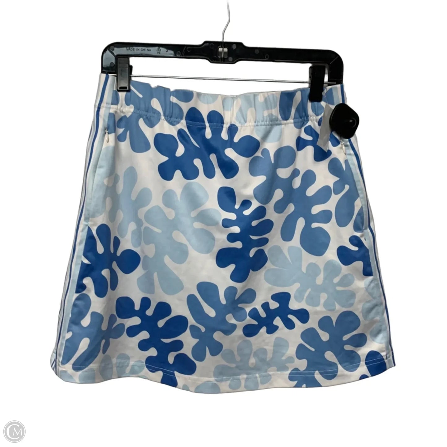 Athletic Skort By Gretchen Scott In Blue & White, Size: S