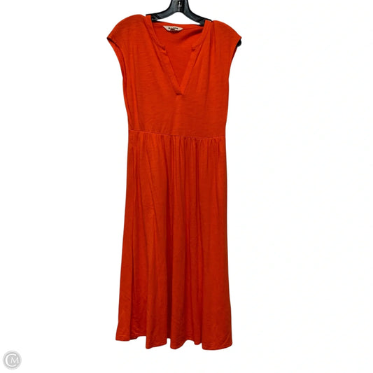 Dress Casual Midi By Boden In Orange, Size: Sp