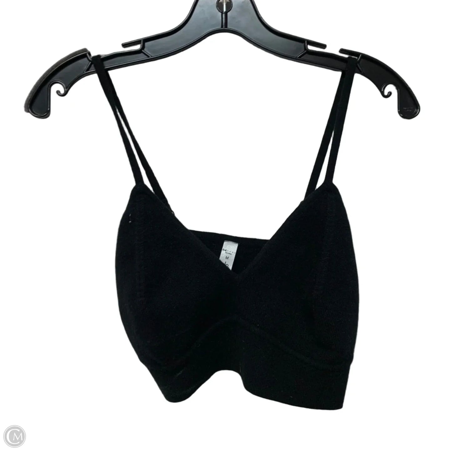 Athletic Bra By Alo In Black, Size: M