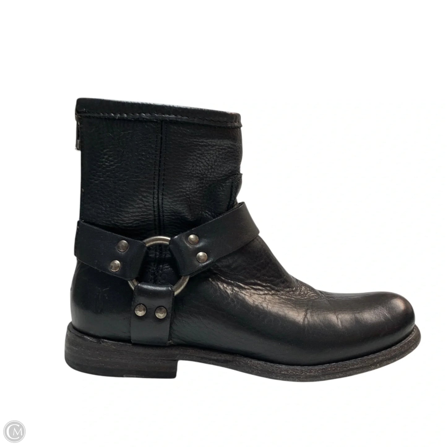 Boots Designer By Frye In Black, Size: 5.5