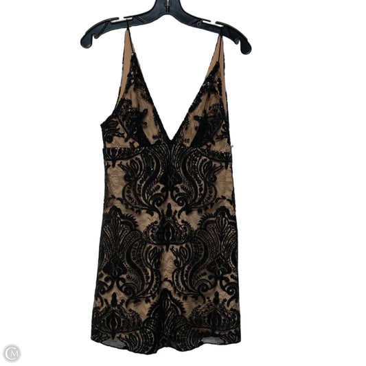 Dress Party Short By Free People In Black & Tan, Size: Xs