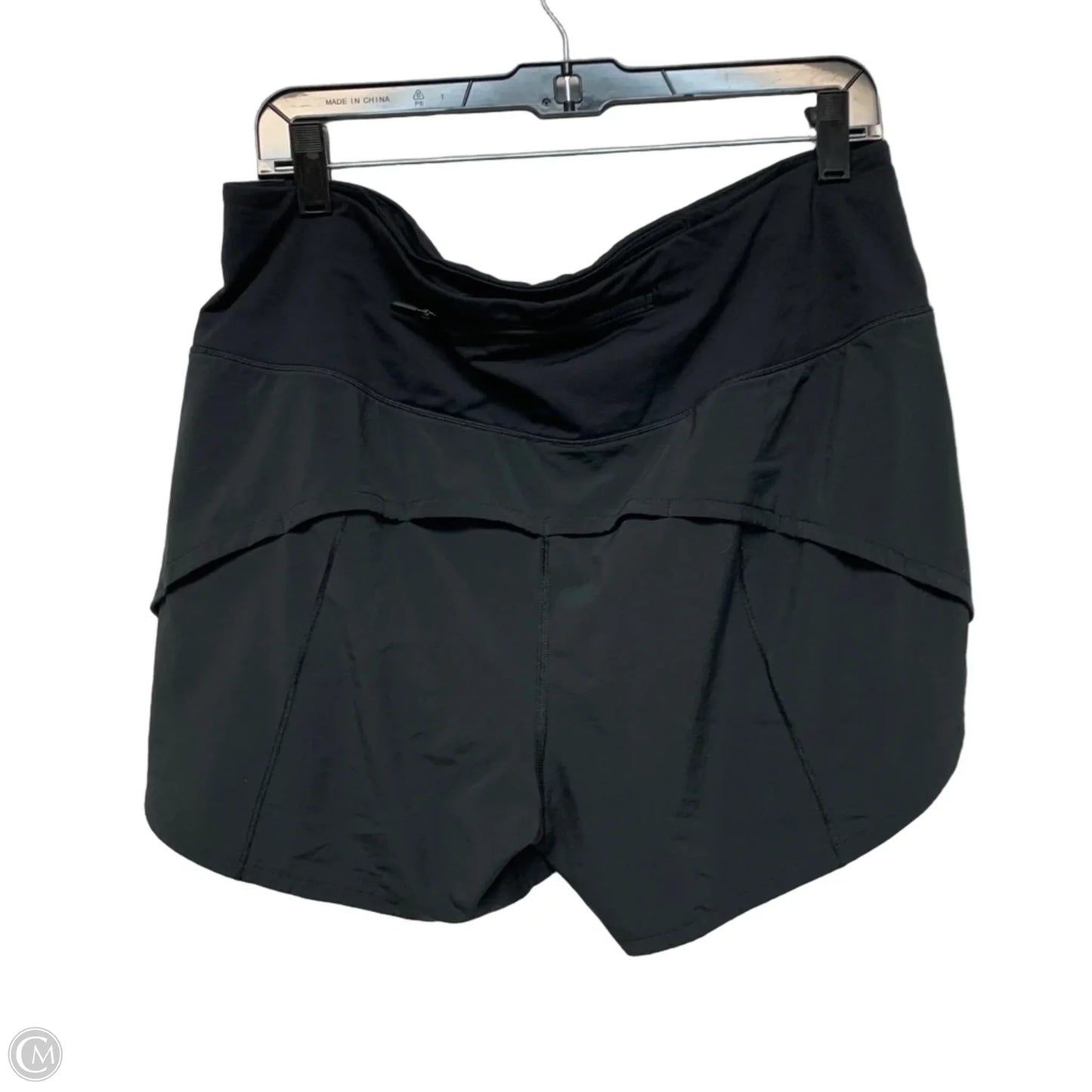 Athletic Shorts By Lululemon In Black, Size: L