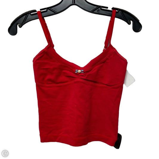 Top Sleeveless By Free People In Red, Size: Xs