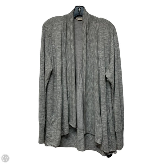 Cardigan By Athleta In Grey, Size: Lp