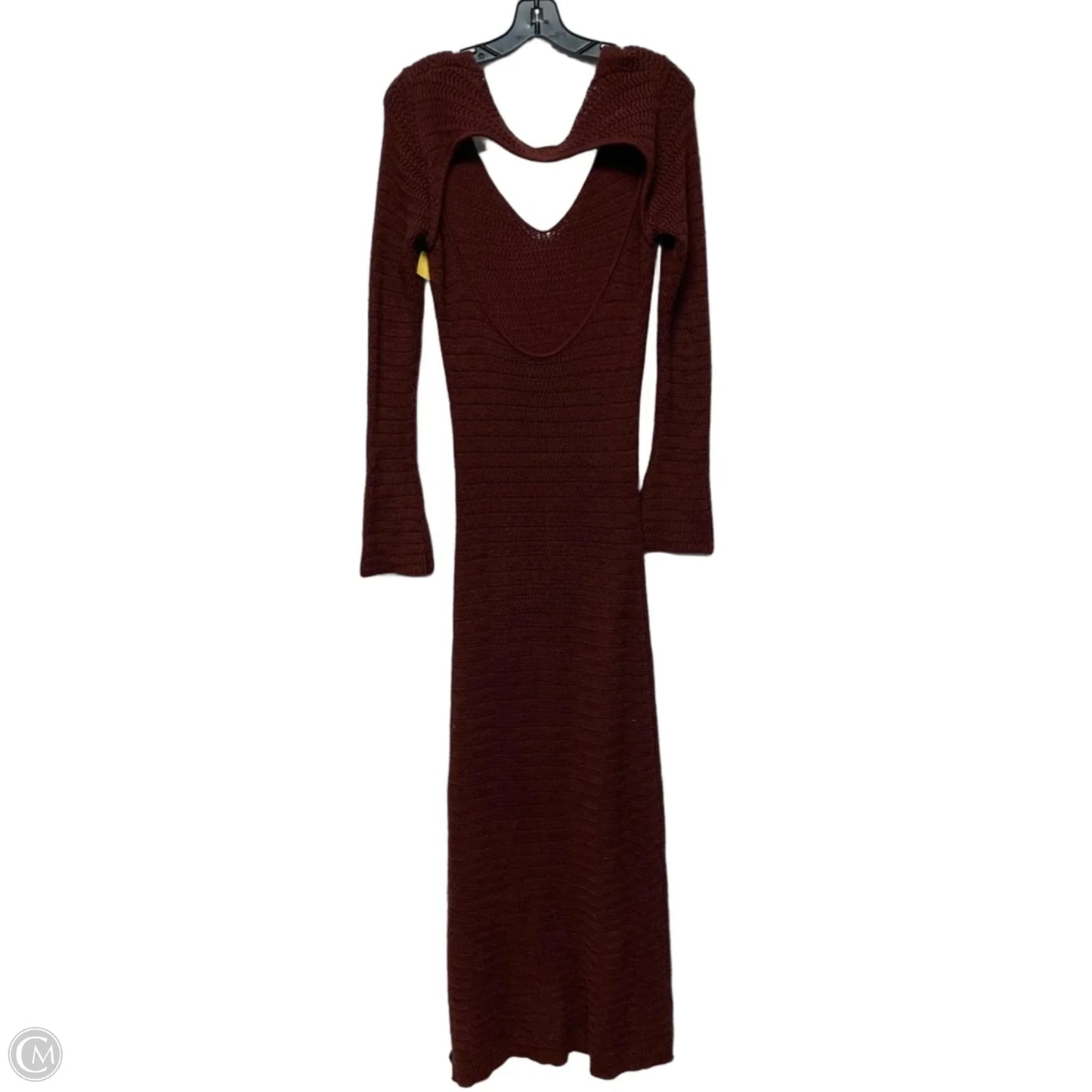 Dress Casual Maxi By Free People In Brown, Size: S