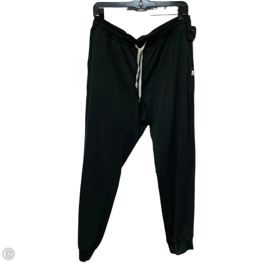 Athletic Pants By Vuori In Black & White, Size: L