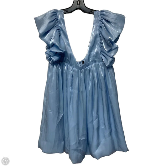 Dress Party Short By Fabrik In Blue, Size: M