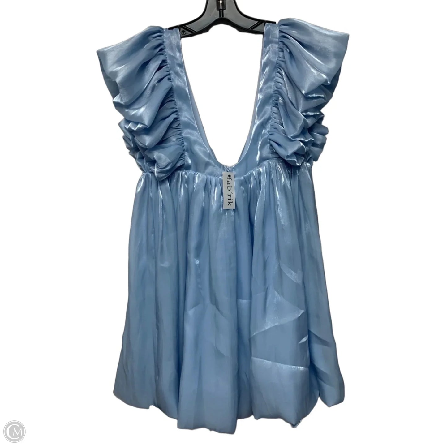 Dress Party Short By Fabrik In Blue, Size: M